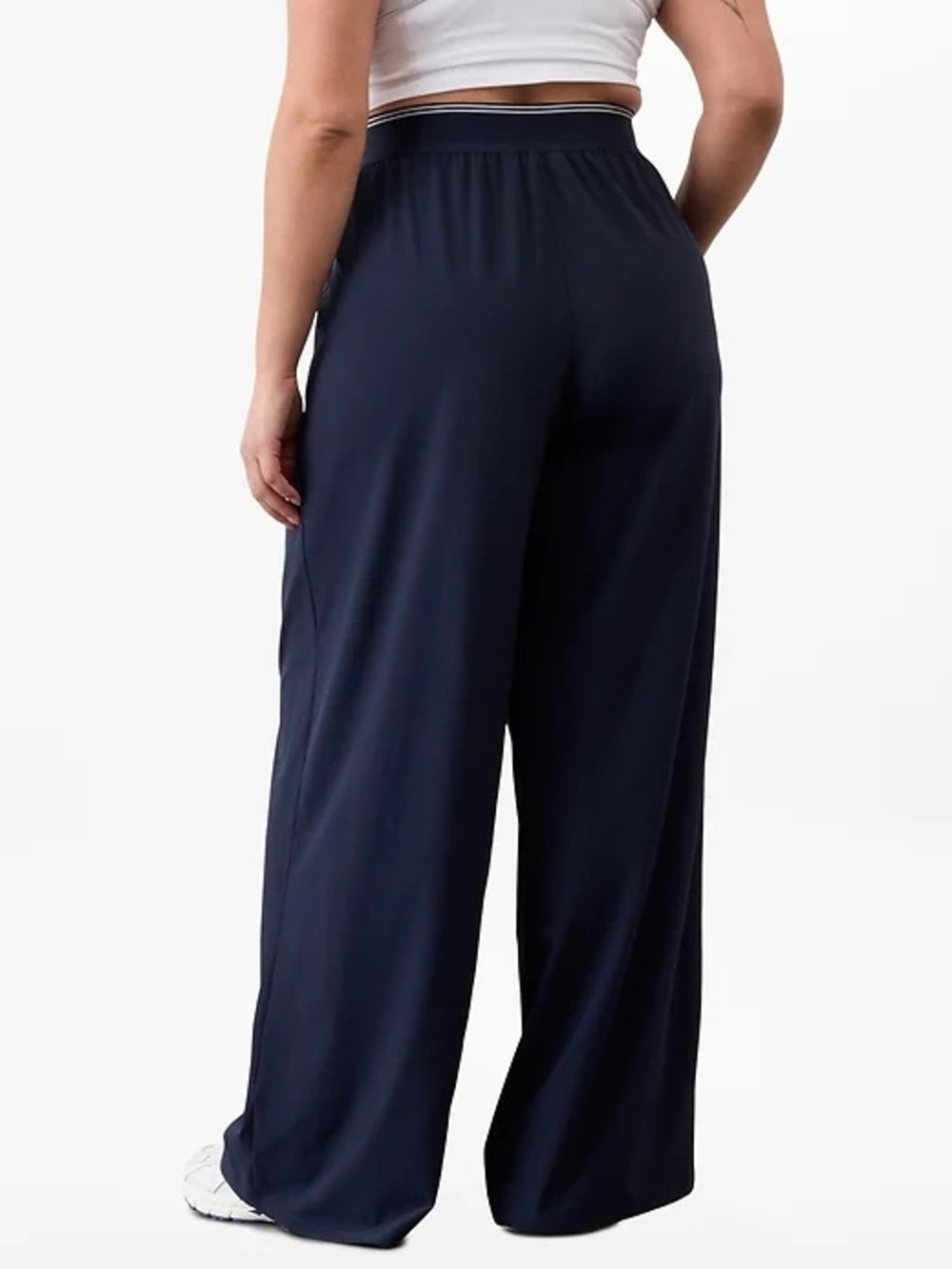 Athleta Stratosphere High Rise Wide Leg Pants Size 1X Athleisure Travel.  22 - Picture 7 of 9